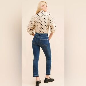 Anthropologie Pilcro Cigarette Slim‎ Straight Denim Jeans Women’s Size 32
